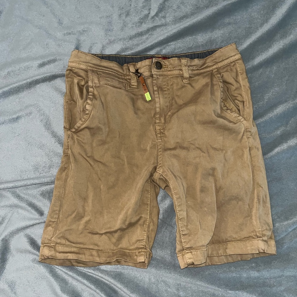 7 For All Mankind boys size 12 tan shorts
